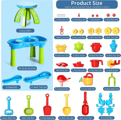 طاولة العاب الشاطئ