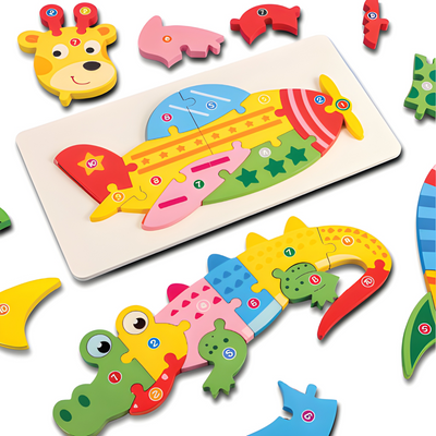 لغز التركيب بالأرقام