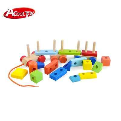 لعبة كتلة القطارات الثلاثة