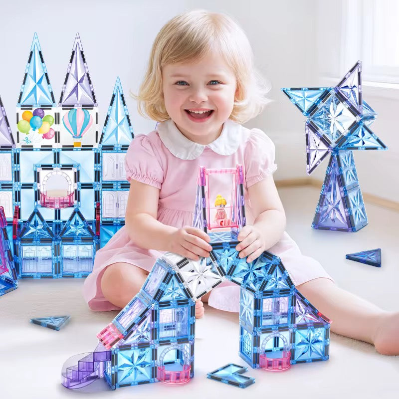 القطع الممغنطة النجمية 100 قطعة