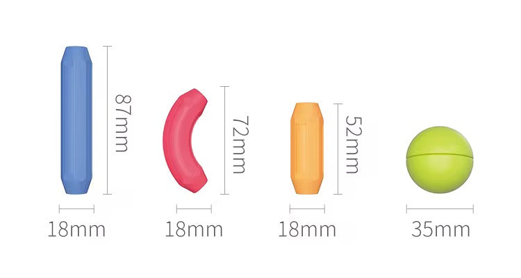 علبة العصا الممغنطة 108 قطعة