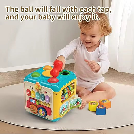 المكعب التعليمي البلاستيكي