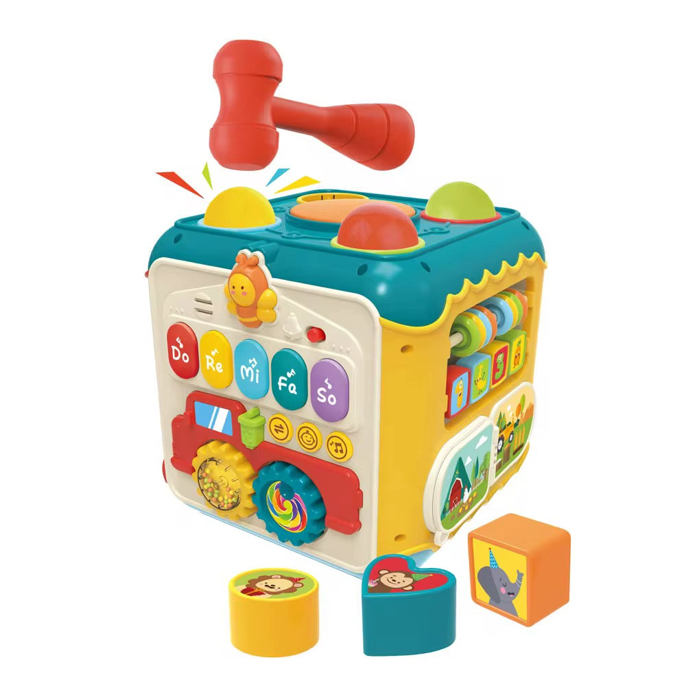 المكعب التعليمي البلاستيكي