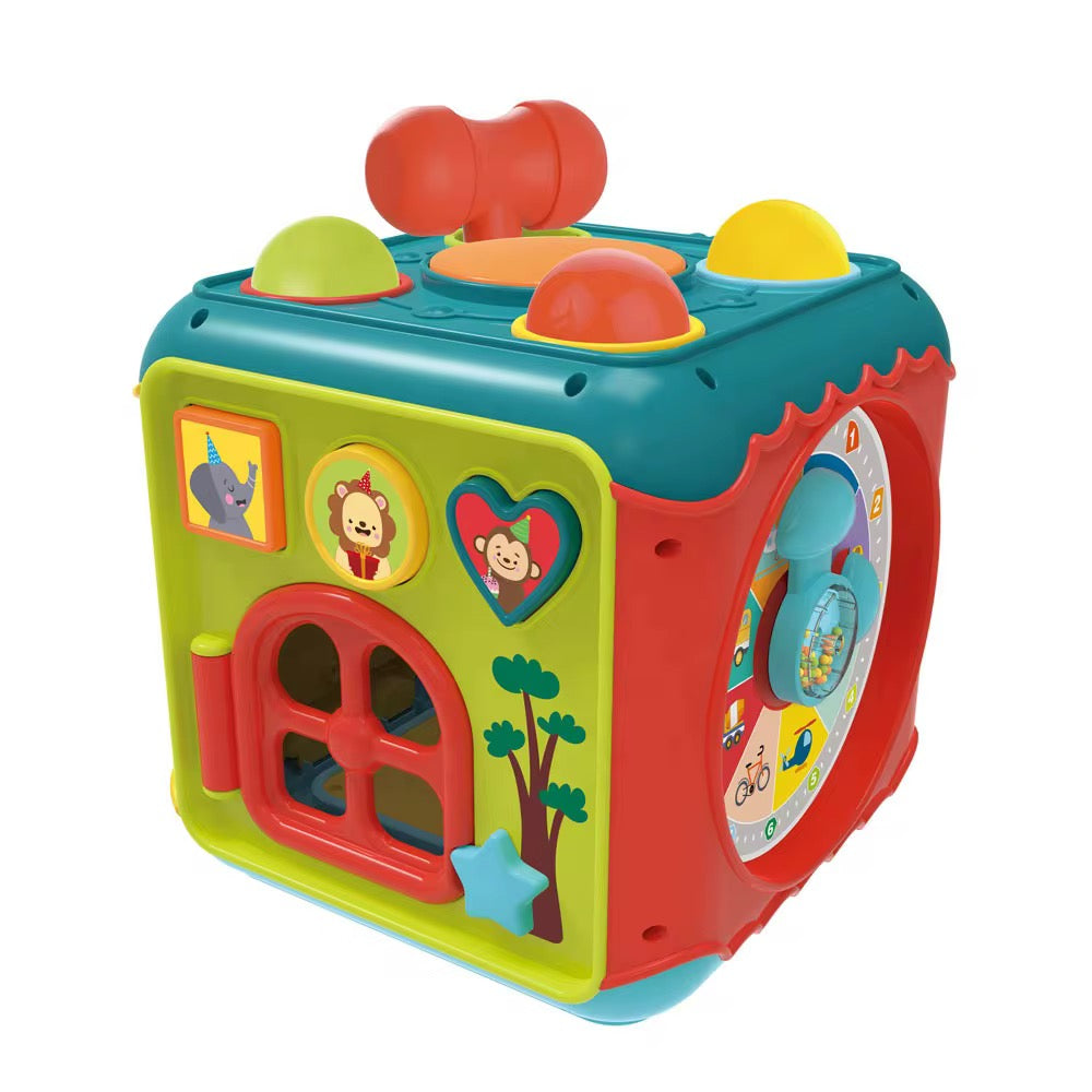 المكعب التعليمي البلاستيكي