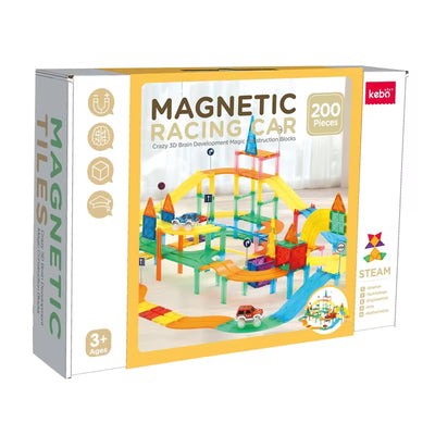 قطع ممغنطة(مسار السيارات) 200 قطعة