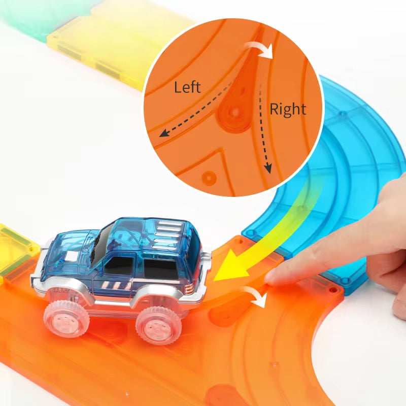 قطع ممغنطة( مسار السيارات) 150 قطعة