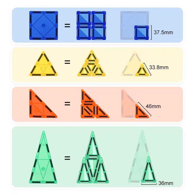 ميني مغناطيس السفر 20 قطعة