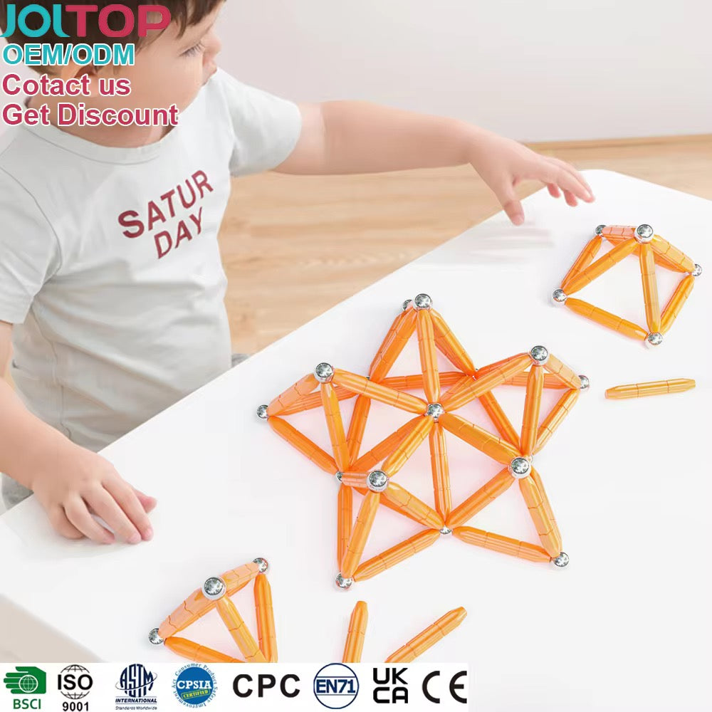 العصا و الكرات الممغنطة 100 قطعة