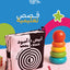 كتاب قماشي (أبيض وأسود)